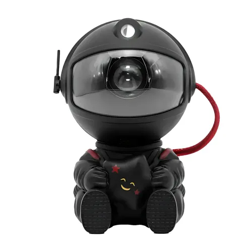 Проєктор зоряного неба, лазерний нічник на пульту Astro Star Mini, світильник LED нічник Космонавт, чорний - фото 3