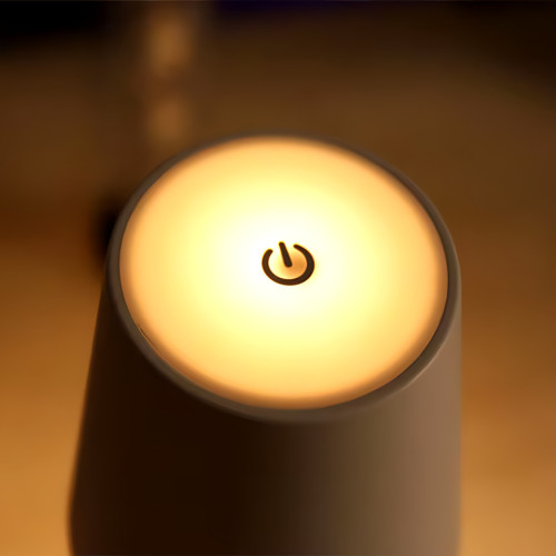Настольная аккумуляторная лампа Cozy 5 Вт 5200mA, USB светильник IP-54, 3000K, в скандинавском стиле, черный Белый - фото 6