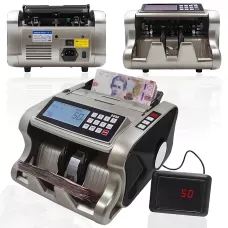 Лічильник банкнот AL-6600 UV/MG з поверкою купюр на справжність, рахівниця з LCD-дисплеєм