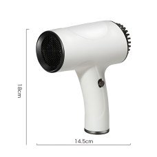 Беспроводной фен для волос Portable Hair Dryer, 2600 mAh, 500 Вт, с горячим и холодным обдувом и ионизацией