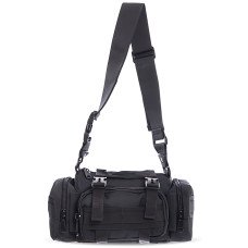 Тактичний рюкзак із підсумками B08, туристичний військовий рюкзак molle 55 літрів, 55х40х25 см, чорний оксфорд