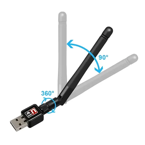 Мережевий Wi-Fi Адаптер USB WF-2/LV-UW10-2DB 802 для ПК і ноутбука, бездротове з'єднання для Т2 приставок - фото 4