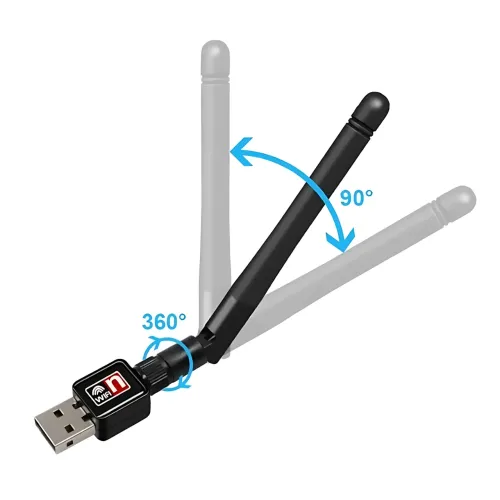 Сетевой Wi-Fi Адаптер USB WF-2 / LV-UW10-2DB 802 для ПК и ноутбука, беспроводное соединение для Т2 приставок - фото 4