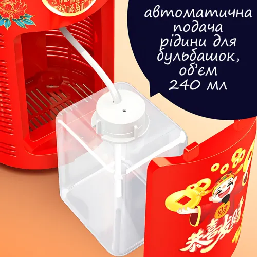 Портативна машина феєрверк для створення мильних бульбашок Bubble machine, працює від батарейок - фото 14