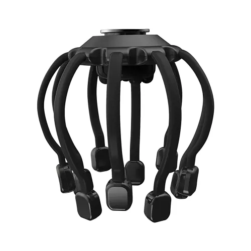 Вібро масажер для голови Head massger, Bluetooth, робота від акумулятора, 4 режими, 10 масажних точок - фото 2