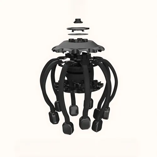 Вібро масажер для голови Head massger, Bluetooth, робота від акумулятора, 4 режими, 10 масажних точок - фото 5