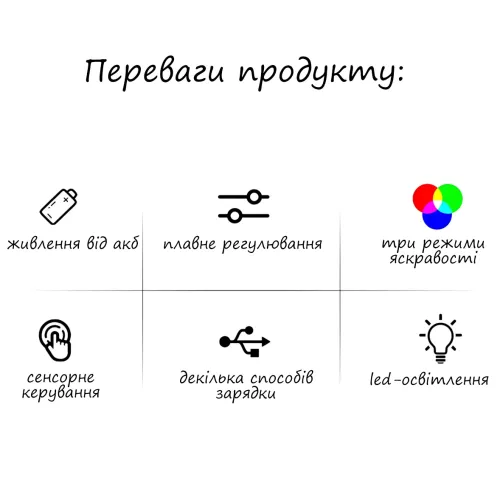 Мини-светодиодная настольная лампа, беспроводный ночник с сенсорным управлением, золотой Микки Маус - фото 11