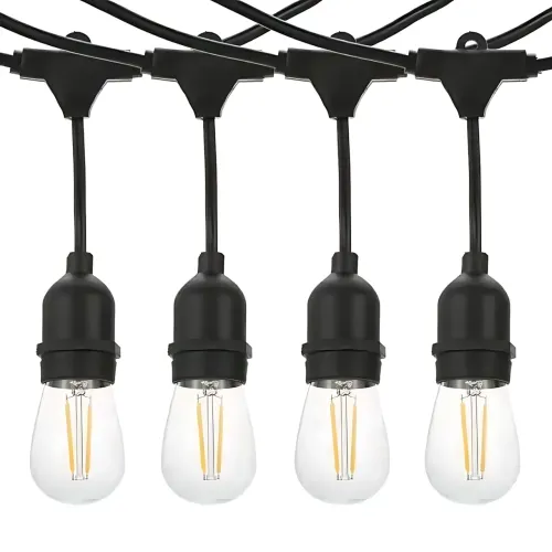 Светодиодная уличная гирлянда в стиле ретро лампочек SFK-12, 5 м, 10 LED, работа от 220V - фото 2