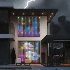 Програмовна гірлянда штора SFK-07, usb Bluetooth гірлянда з RGB-світінням, з APP, 2х2 м