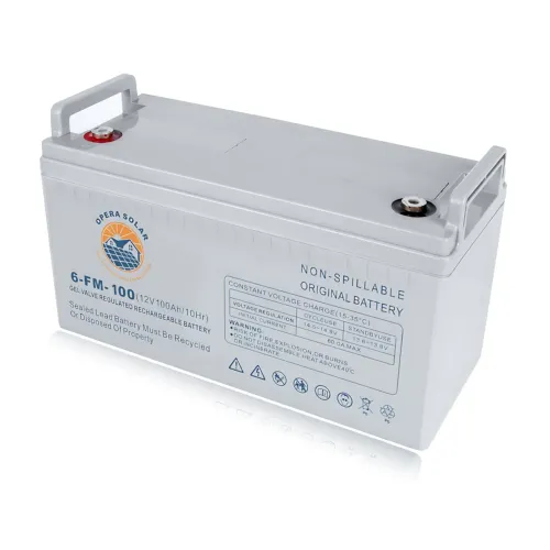 Гелевый аккумулятор Opera Solar OS100-12 GEL, 12В 100Ah 10HR, 24 кг - фото 3