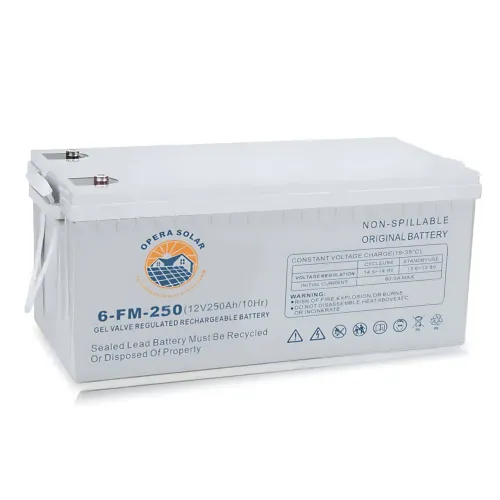 Гелевий акумулятор Opera Solar OS250-12 GEL, 12 В 250 Ah 10HR, 60 кг - фото 6