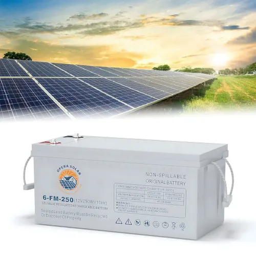 Гелевий акумулятор Opera Solar OS250-12 GEL, 12 В 250 Ah 10HR, 60 кг