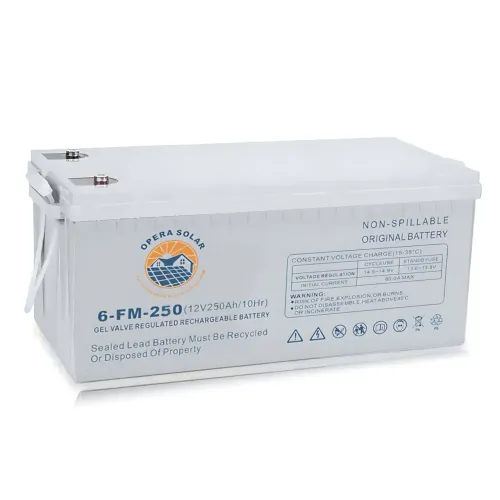 Гелевый аккумулятор Opera Solar OS250-12 GEL, 12В 250Ah 10HR, 60 кг - фото 6