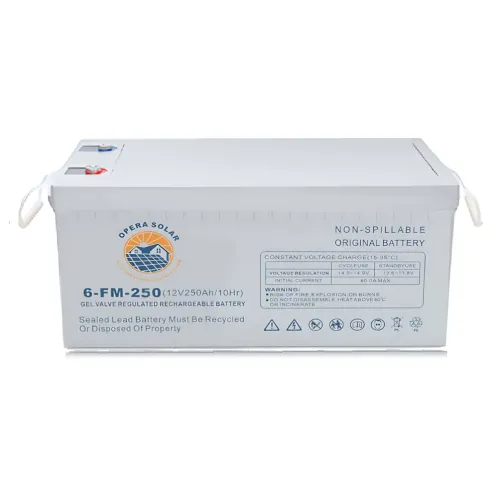 Гелевый аккумулятор Opera Solar OS250-12 GEL, 12В 250Ah 10HR, 60 кг - фото 5