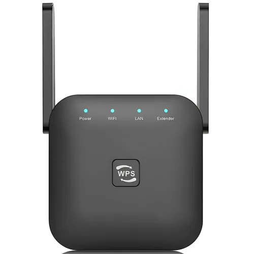 Бездротовий WI-FI-репітер сигналу, універсальний ретранслятор AND LV-WR53Q, 2.4 ГГц, 2 антени, 300 Мбіт/с - фото 2