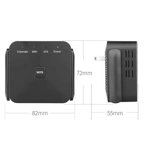 Бездротовий WI-FI-репітер сигналу, універсальний ретранслятор AND LV-WR53Q, 2.4 ГГц, 2 антени, 300 Мбіт/с - фото 10