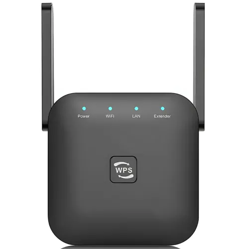 Беспроводной WI-FI репитер сигнала, универсальный ретранслятор AND LV-WR53Q, 2.4 ГГц, 2 антенны, 300 Мбит/с - фото 2