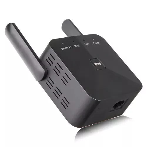 Беспроводной WI-FI репитер сигнала, универсальный ретранслятор AND LV-WR53Q, 2.4 ГГц, 2 антенны, 300 Мбит/с - фото 2