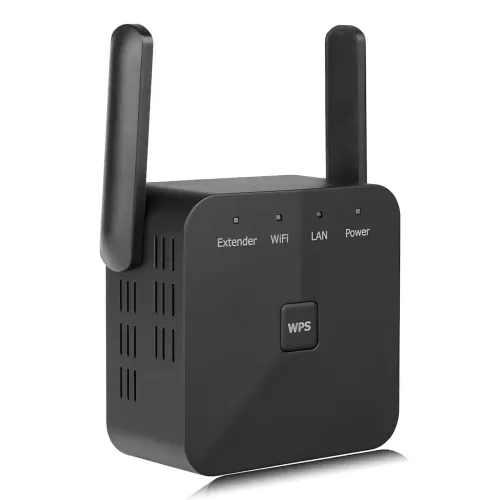 Беспроводной WI-FI репитер сигнала, универсальный ретранслятор AND LV-WR53Q, 2.4 ГГц, 2 антенны, 300 Мбит/с - фото 3