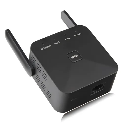 Беспроводной WI-FI репитер сигнала, универсальный ретранслятор AND LV-WR53Q, 2.4 ГГц, 2 антенны, 300 Мбит/с - фото 4