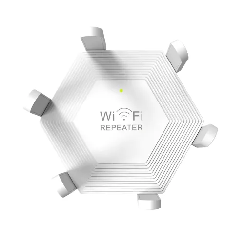 Репітер Wi-Fi сигналу AND LV-WR56T, бездротовий підсилювач сигналу, 300 Мбіт/с, 6 антен, Ethernet RJ45 - фото 3