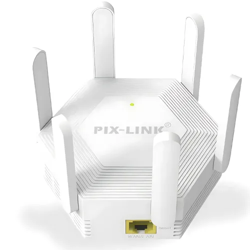 Репітер Wi-Fi сигналу AND LV-WR56T, бездротовий підсилювач сигналу, 300 Мбіт/с, 6 антен, Ethernet RJ45 - фото 2