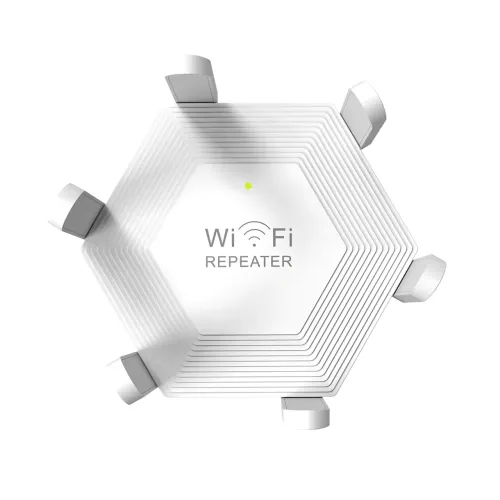 Репитер Wi-Fi сигнала AND LV-WR56T, беспроводной усилитель сигнала, 300 Мбит/с, 6 антенн, Ethernet RJ45 - фото 3