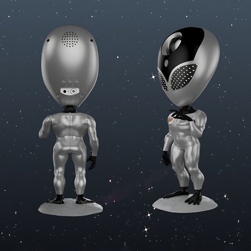 Многоцветная лампа-проектор звездного неба STAR PROJECTOR ALIENSUN – 16 режимов, пульт управления, USB - фото 5