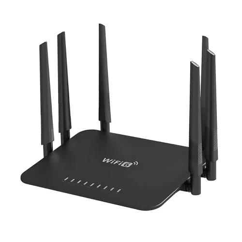Домашний wi-fi маршрутизатор, роутер модем AND LV-WR50Q для беспроводного интернета, черный - фото 2