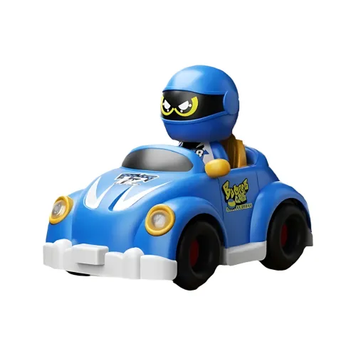 Набір радіокерованих картинг-машинок dodgem YJ-143-1 для 2 гравців із фігурками, катапультою, світлом і звуком - фото 2