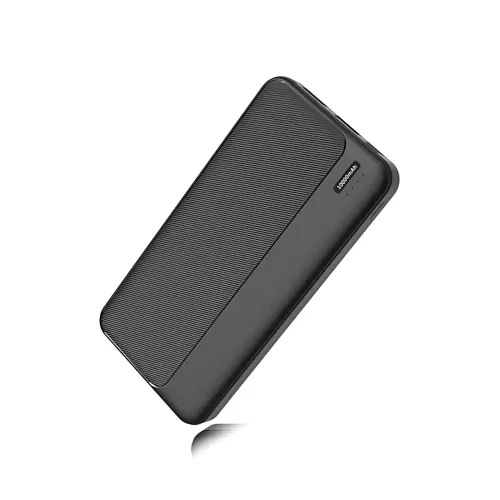 Повербанк РВ-01А, портативний зарядний, зовнішній акумулятор Power Bank 10000 mAh, 2 usb + type-c, 2.1 A, чорний Білий - фото 5