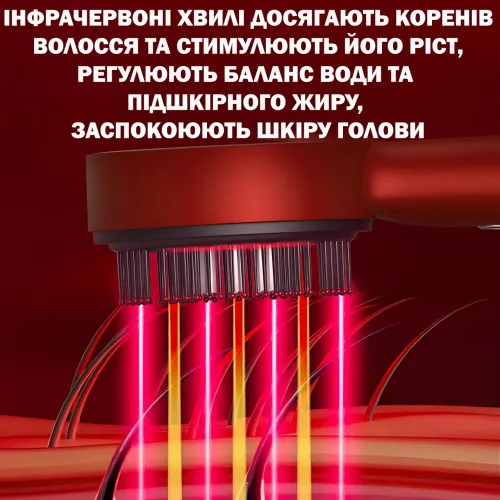 Багатофункціональний масажний гребінець Massage and Nourish, масажер для мікроблейдингу, нанесення олив - фото 4