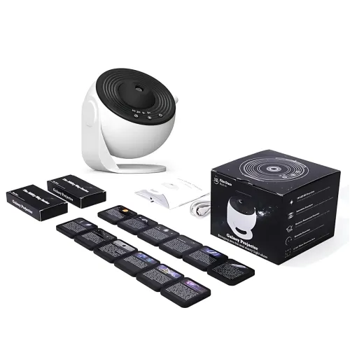 Проектор звездного неба вращающийся на 360°, светильник-планетарий Galaxy Projector - фото 10