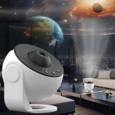 Проєктор зоряного неба, що обертається на 360°, світильник-планетарій Galaxy Projector