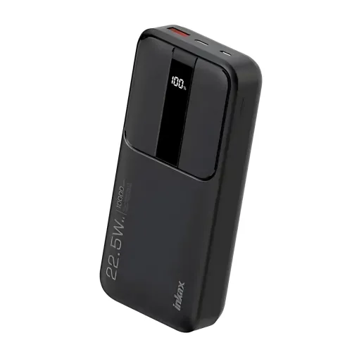 Портативний PowerBank RB-04 10000 мА·год зі швидким заряджанням і цифровим дисплеєм, чорний - фото 5