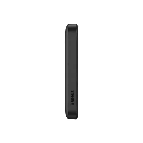 Портативний акумулятор із бездротовою зарядкою PPCX 020001, power bank з індикацією заряду, чорний - фото 7