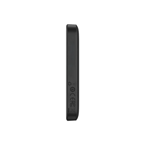 Портативний акумулятор із бездротовою зарядкою PPCX 020001, power bank з індикацією заряду, чорний - фото 8