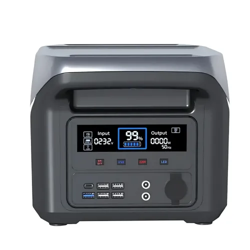 Портативна зарядна станція Sine Power 1000W 25.6 V 30 A з чистою синусоїдою, ліхтариком і бездротовою зарядкою - фото 3