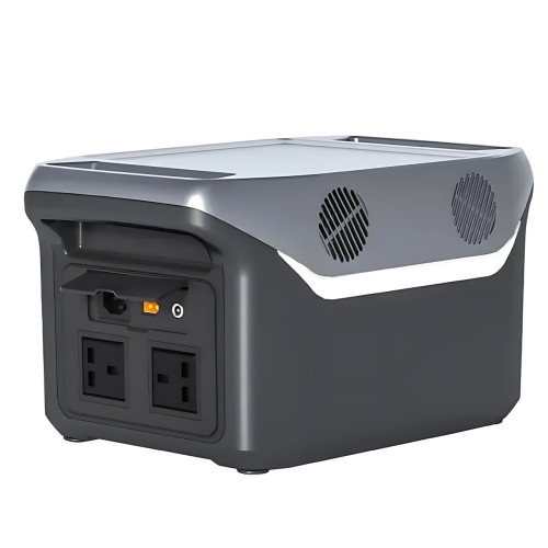 Портативная зарядная станция Sine Power 1000W 25.6V 30A с чистой синусоидой, фонариком и беспроводной зарядкой