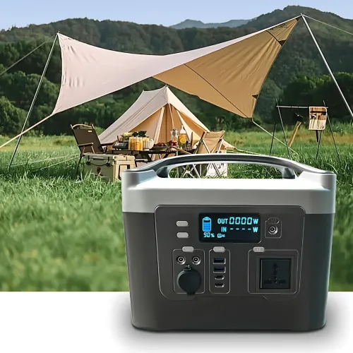 Зарядна станція UKC Sine 800W, 12 V 50 A, чиста синусоїда, 2 USB, 2 Type-C, розетки 220 В, бездротова зарядка