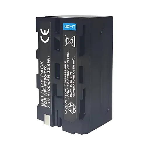 Акумулятор 7.4v 4400mAh для фото- і відеотехніки, Li-lon акумуляторна батарея для відеосвіту - фото 3