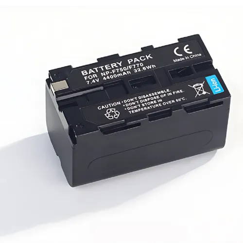 Акумулятор 7.4v 4400mAh для фото- і відеотехніки, Li-lon акумуляторна батарея для відеосвіту - фото 2