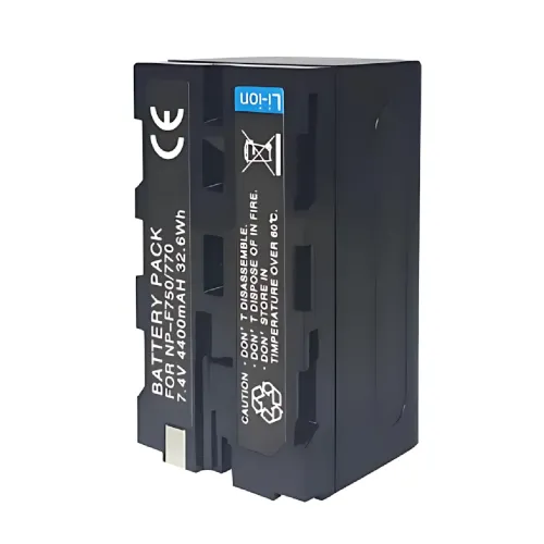 Аккумулятор 7.4v 4400mAh для фото- и видеотехники, Li-lon аккумуляторная батарея для видео света - фото 3