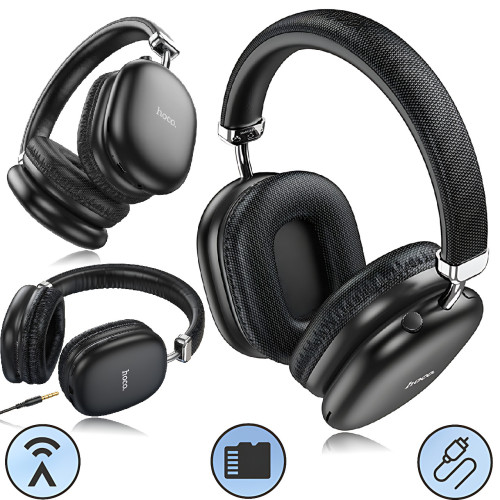 Bluetooth наушники HOCO W35 wireless headphones, беспроводная гарнитура с микрофоном, до 40 часов работы - фото 10