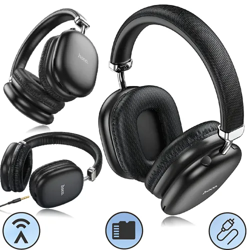 Bluetooth-навушники HOCO W35 wireless headphones, бездротова гарнітура з мікрофоном, до 40 годин роботи