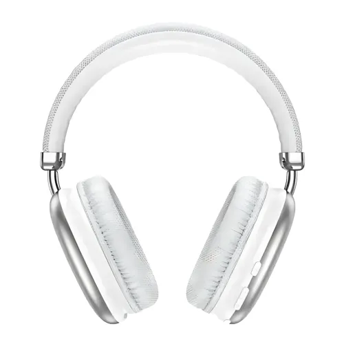 Bluetooth-навушники HOCO W35 wireless headphones, бездротова гарнітура з мікрофоном, до 40 годин роботи Сріблястий - фото 2