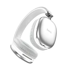 Bluetooth-навушники HOCO W35 wireless headphones, бездротова гарнітура з мікрофоном, до 40 годин роботи Сріблястий