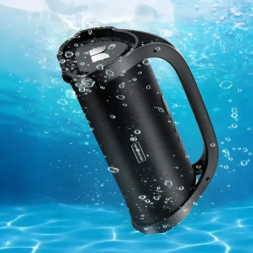 Портативна колонка Bluetooth MONSTER ADVENTURER MAX MS22101, стереодинамік 2x30W, чорний - фото 5