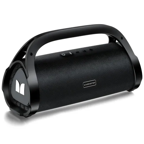 Портативна колонка Bluetooth MONSTER ADVENTURER MAX MS22101, стереодинамік 2x30W, чорний - фото 2