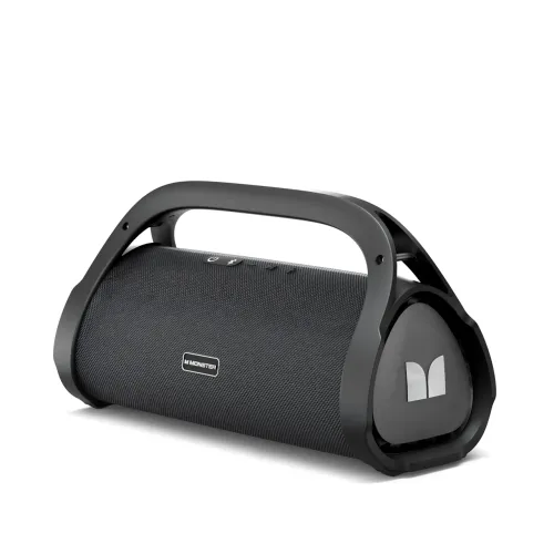 Портативна колонка Bluetooth MONSTER ADVENTURER MAX MS22101, стереодинамік 2x30W, чорний - фото 4